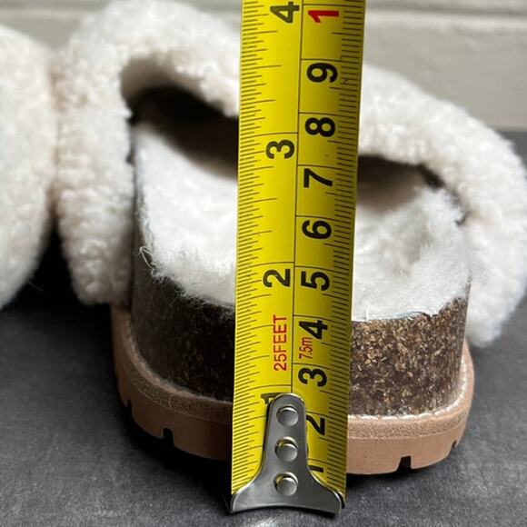 Madewell Size 9 Women's The Layne Clog Mule in Shearling - Picture 7 of 7